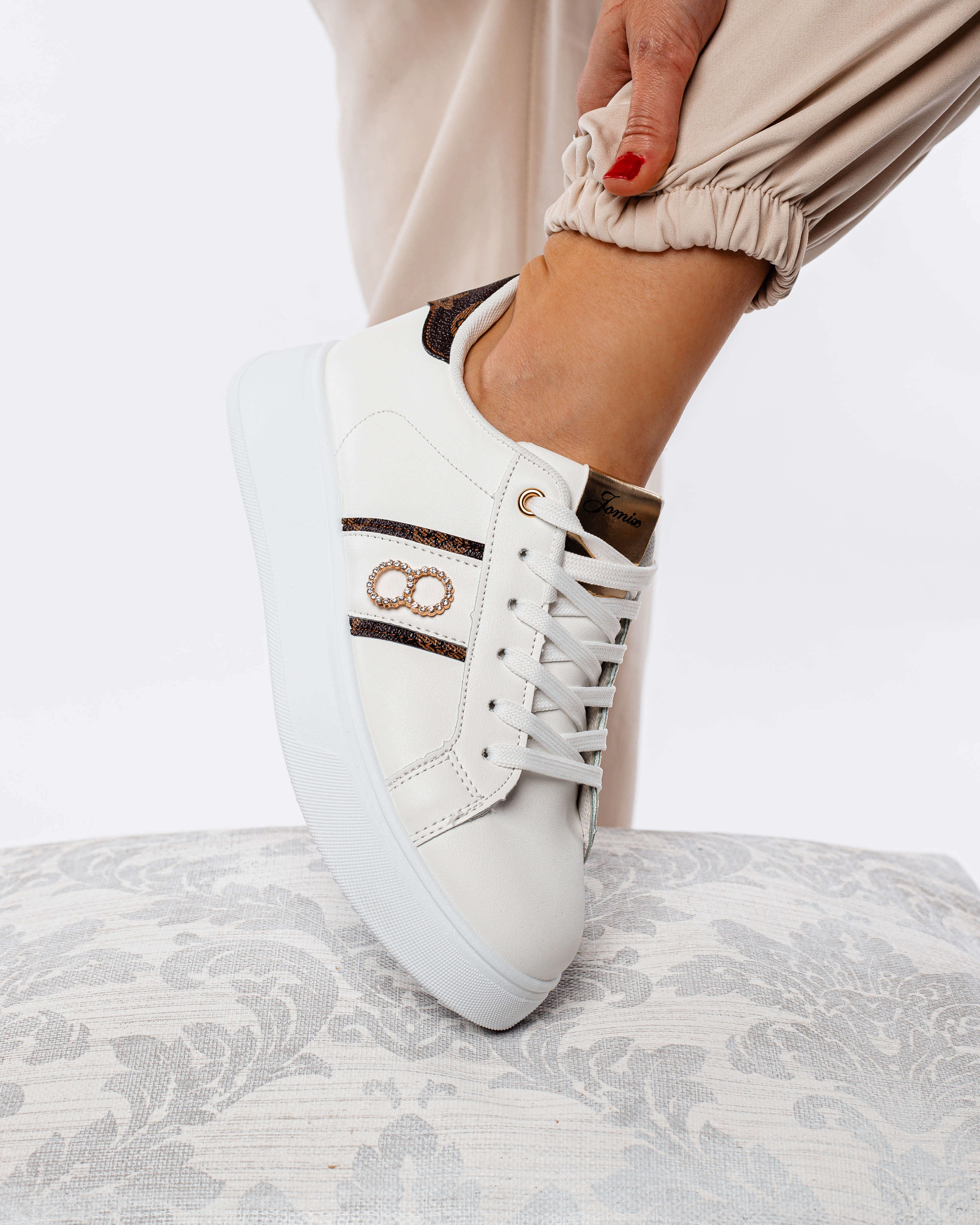 Fashion snekers με sparkling διακοσμητικό - SN2415