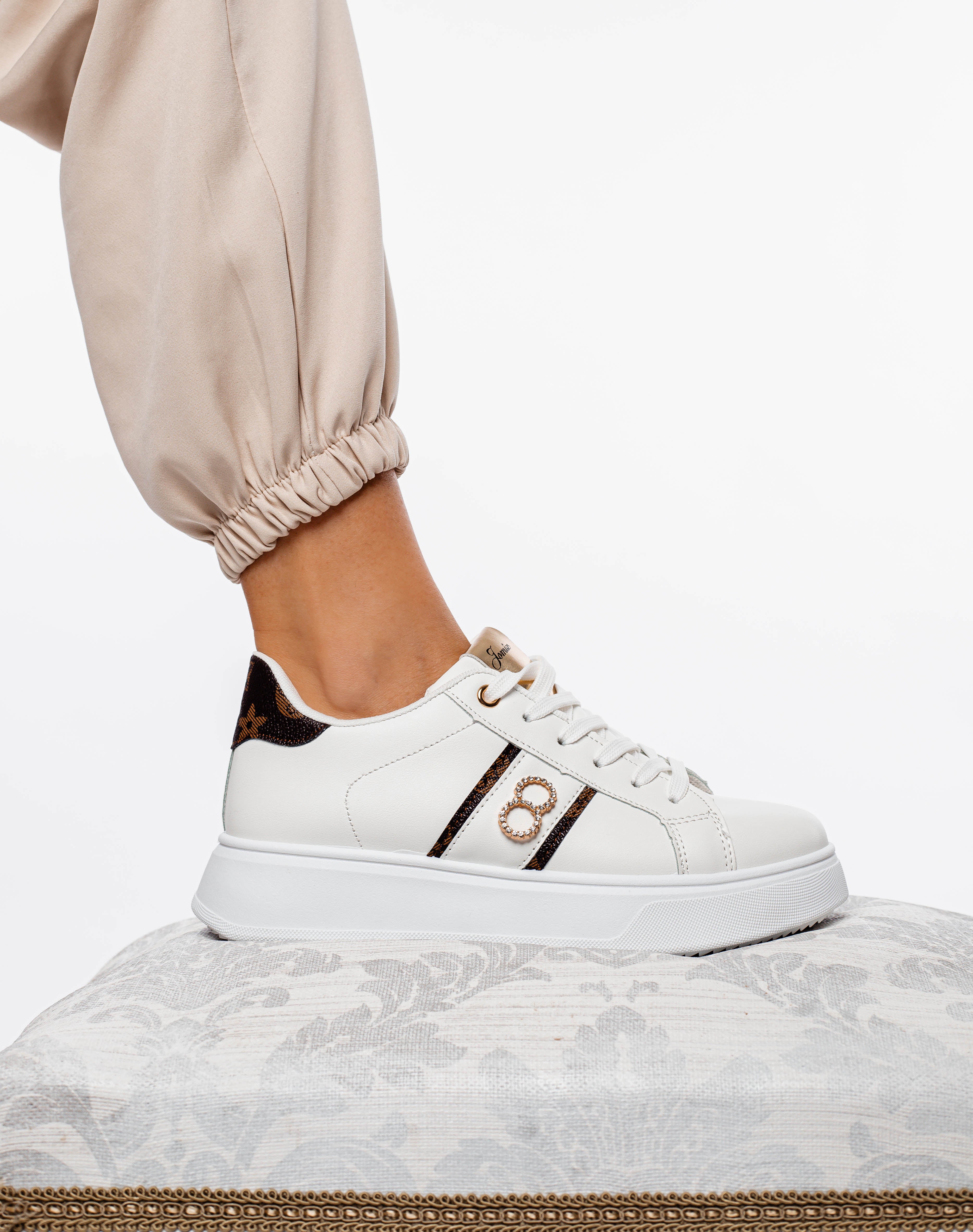 Fashion snekers με sparkling διακοσμητικό - SN2415